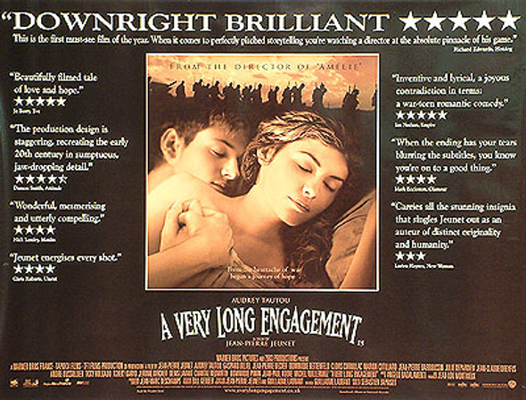 A VERY LONG ENGAGEMENT ORIGINAL CINEMA POSTER