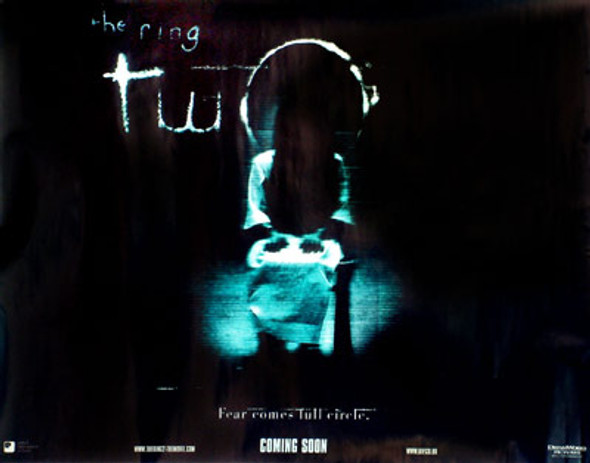 THE RING TWO (DOUBLE SIDED) ORIGINAL CINEMA POSTER