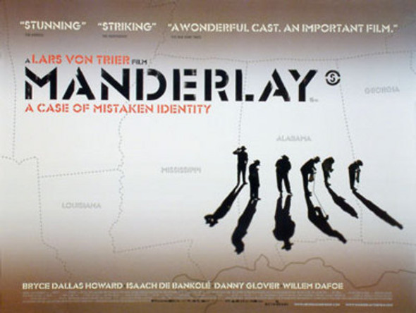 Manderlay (dobbeltsidet) original biografplakat