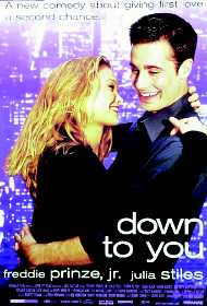 DOWN TO YOU ORIGINAL CINEMA POSTER