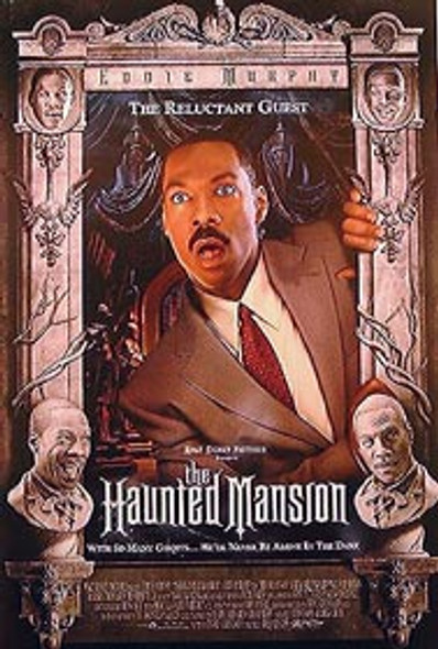 THE HAUNTED MANSION (Double Sided Regular The Reluctant Guest) ORIGINAL CINEMA POSTER