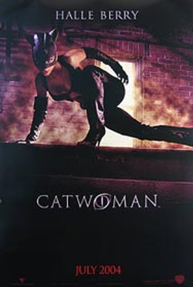 Affiche de cinéma originale Catwoman (avance double face)