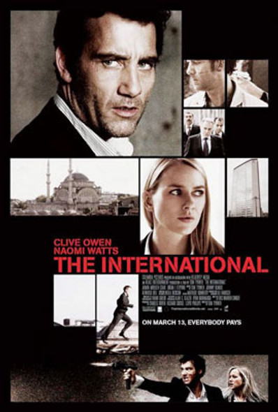 THE INTERNATIONAL ORIGINAL CINEMA POSTER