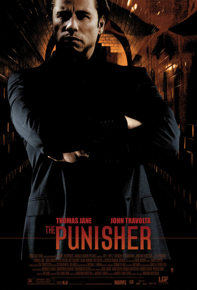 Póster de cine original de Punisher: estilo regular de una sola cara b.