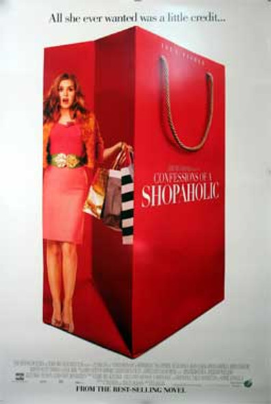 CONFESSIONS OF A SHOPAHOLIC (DOUBLE SIDED) ORIGINAL CINEMA POSTER
