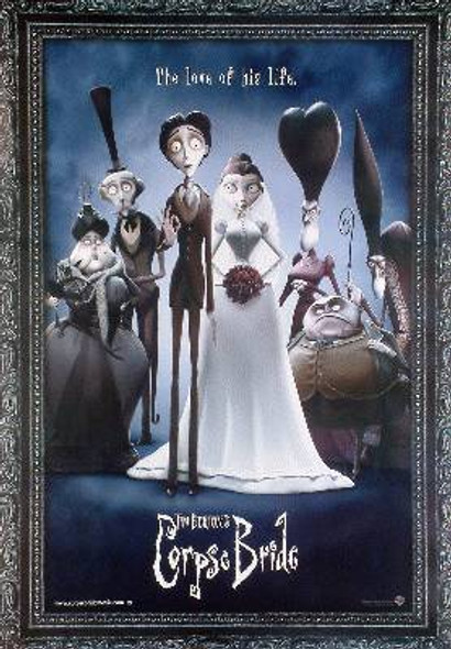 Affiche de réimpression de Corpse Bride (réimpression de mariage vivant)