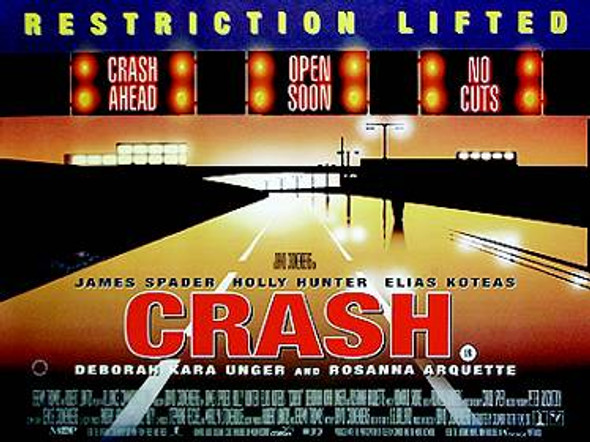 Affiche cinéma originale Crash