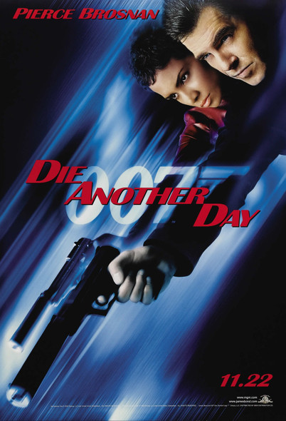 DIE ANOTHER DAY (Single-sided Advance Style B) ORIGINAL CINEMA POSTER