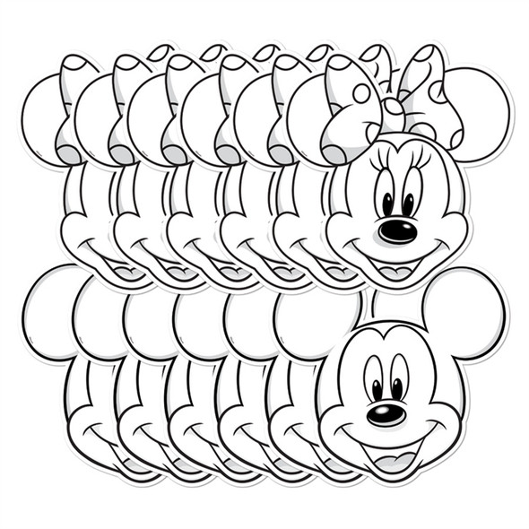 Minnie Donald, Daisy, Pluto, Mickey Mouse und Freunde Gesichtsmaske Set Mit 6