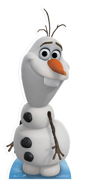 Olaf from Frozen Cardboard Cutout