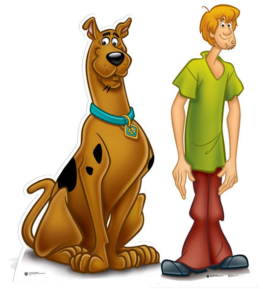 Scooby-Doo and Shaggy Cardboard Cutout Set 