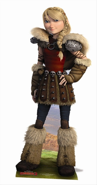Astrid fra How To train Your Dragon 2 Cardboard Cutout