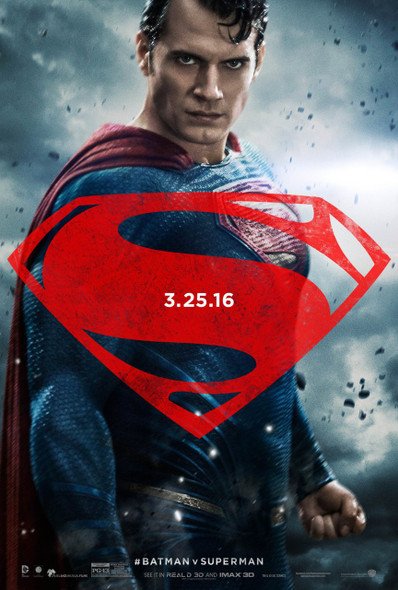 Batman V Superman Superman Dawn Of Justice Original Movie Poster Style D