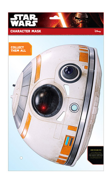 BB-8 Official Star Wars The Force Awakens Card Party Face Mask