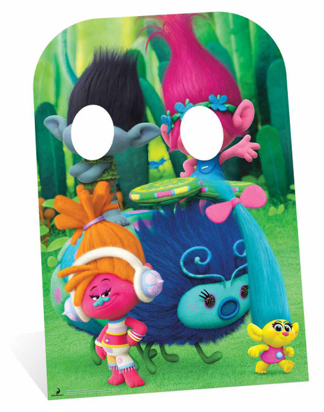 Pappaufsteller „Trolls Poppy and Branch“ in Kindergröße