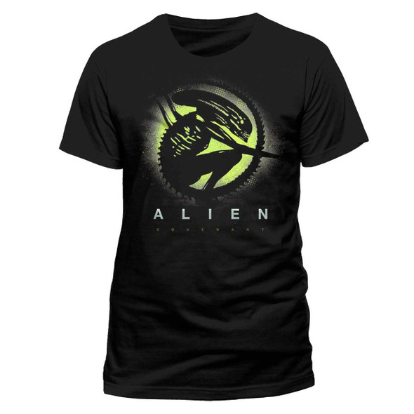 Alien: Covenant Alien silhouette t-shirt officiel unisexe noir