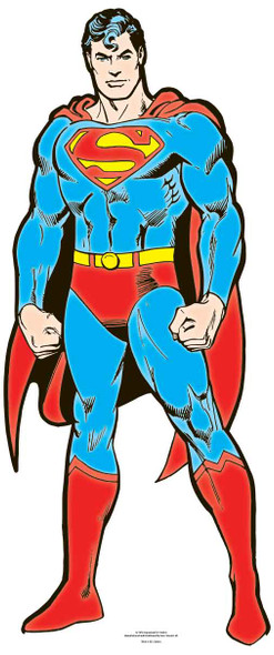 Superman dc comics mini découpe en carton