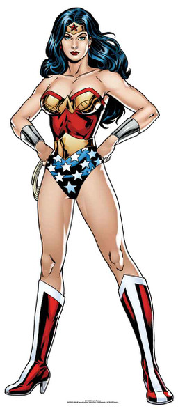 Wonder Woman DC Comics Mini Cardboard Cutout