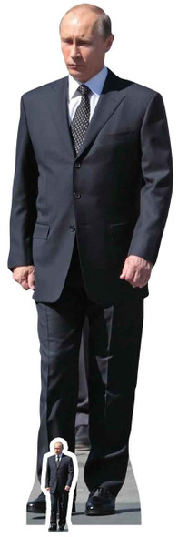 Vladimir Putin Russian President Politician Cardboard Cutout