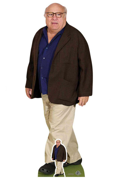 Danny Devito blauw shirt kartonnen uitsnede