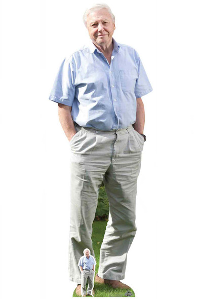 Sir David Attenborough Celebrity Cardboard Cutout