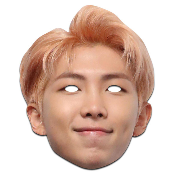 RM von BTS Bangtan Boys 2D-Karten-Party-Gesichtsmaske