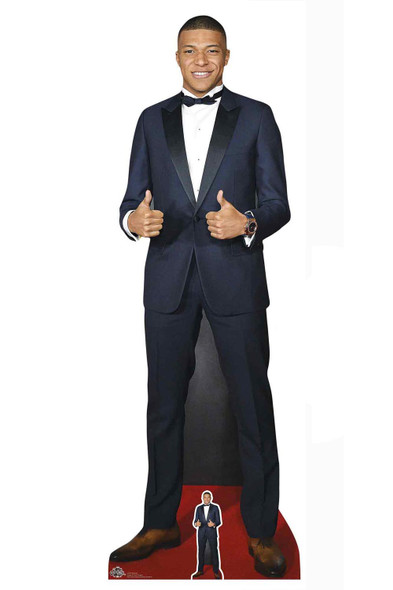 Kylian Mbappe French Footballer Lifesize Cardboard Cutout