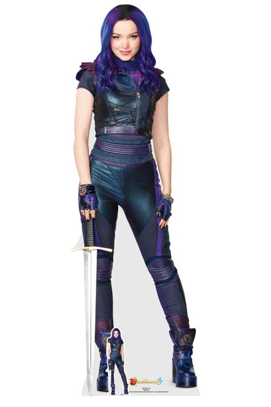 Mal fra Descendants 3 Officiel Lifesize Pap Cutout