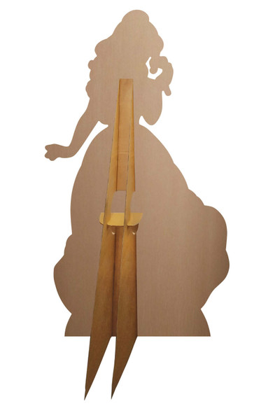 Rear of  Belle Cardboard Cutout Disney Decoration Pack