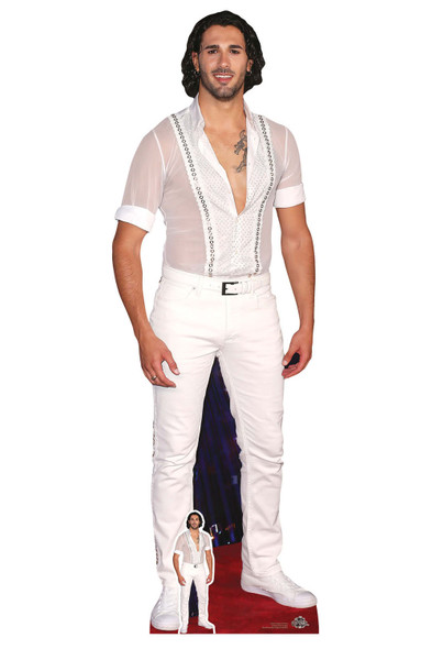 Graziano Di Prima Dancer Lifesize and Mini Cardboard Cutout / Standee Graziano Di Prima Dancer Lifesize and Mini Cardboard Cutout / Standee