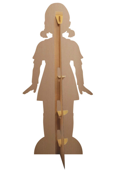 Rear of Squid Killer Doll Cardboard Cutout Inspired by Squid Game Rear of Squid Killer Doll Cardboard Cutout Inspired by Squid Game