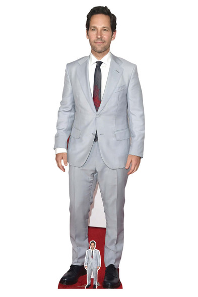 Paul Rudd Actor Grey Jacket Lifesize Cardboard Cutout / Standee