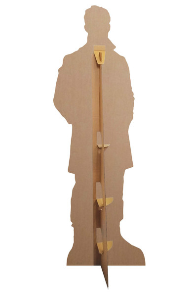 Rear of Daniel Gillies Black Coat Style Cardboard Cutout Celebrity Standup 