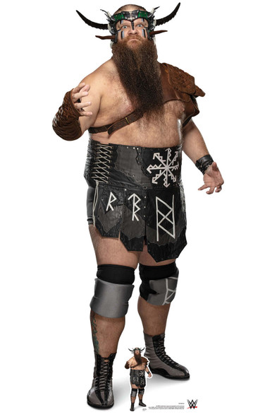 Ivar WWE offizieller lebensgroßer Pappaufsteller / Standup / Standee