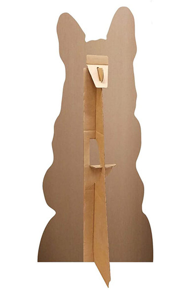 Rear of Corgi Dog Sitting Lifesize Cardboard Cutout / Standee / Stand up