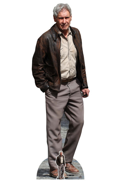 Harrison Ford Leather Jacket Lifesize Cardboard Cutout / Standup 