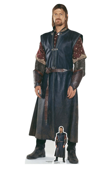 Boromir van The Lord of the Rings levensgrote kartonnen uitsnede/standee