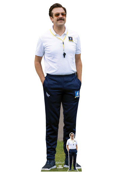 Ted Lasso White Shirt Lifesize Cardboard Cutout Jason Sudeikis Official Standee