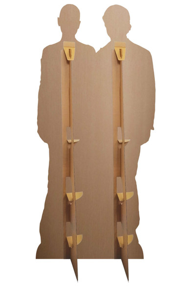 Rear of Tom Cruise and Jennifer Connelly Cardboard Cutout