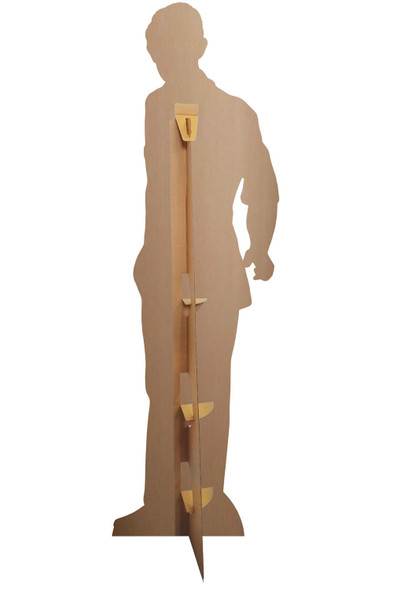 Rear of Young Prince Charles Khaki Style Lifesize Cardboard Cutout / Standee / Standup