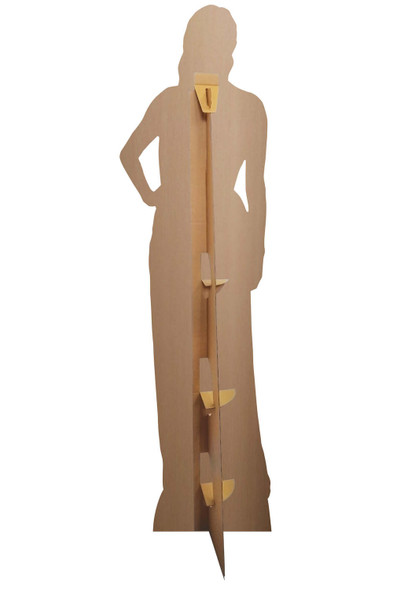 Rear of Taylor Swift Green Dress Lifesize Cardboard Cutout / Standee