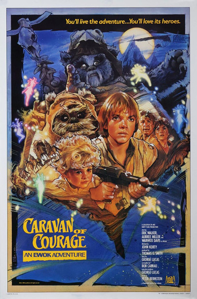 Caravan Of Courage An Ewok Adventure Original Movie Poster – Style B