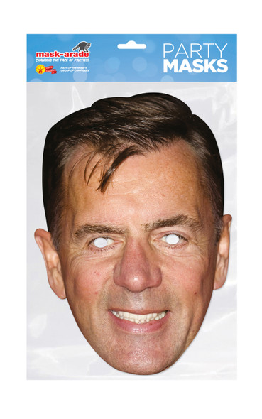 Duncan Bannatyne Single 2D-Karten-Party-Gesichtsmaske