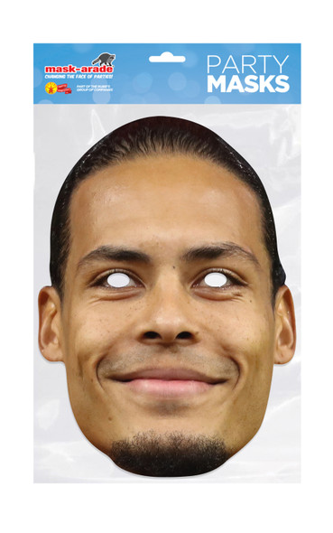 Virgil van Dijk Sports Celebrity Card Party gezichtsmasker