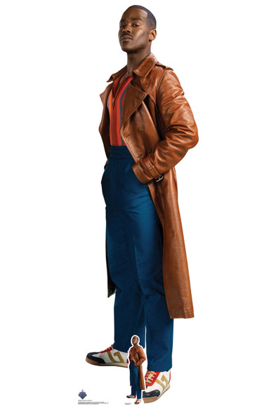 Ncuti Gatwa The Fifteenth Doctor Who Side Pose Lifesize Cardboard Cutout /