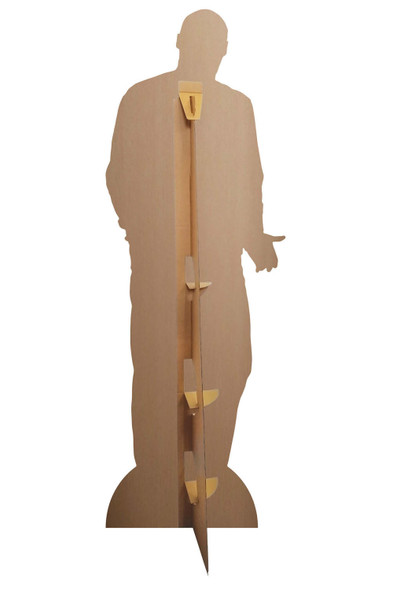 Rear of Sean Dyche Blue Tie Football Manager Cardboard Cutout / Standup