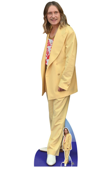 Mark Owen Yellow Suit Lifesize Cardboard Cutout / Standee / Stand Up