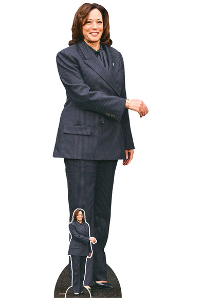 Kamala Harris Handshake Lifesize Cardboard Cutout / Standee