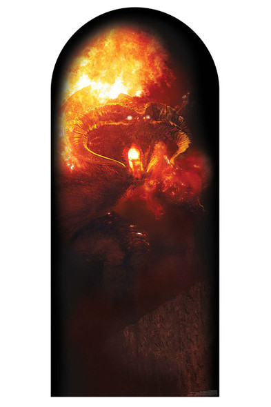 Balrog Cardboard Backdrop Official Lord of the Rings Standee