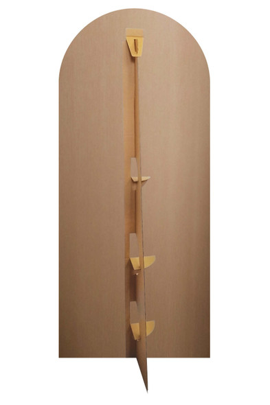 Rear of  Games of Thrones Targaryen Sigil Cardboard Backdrop Official Scene 